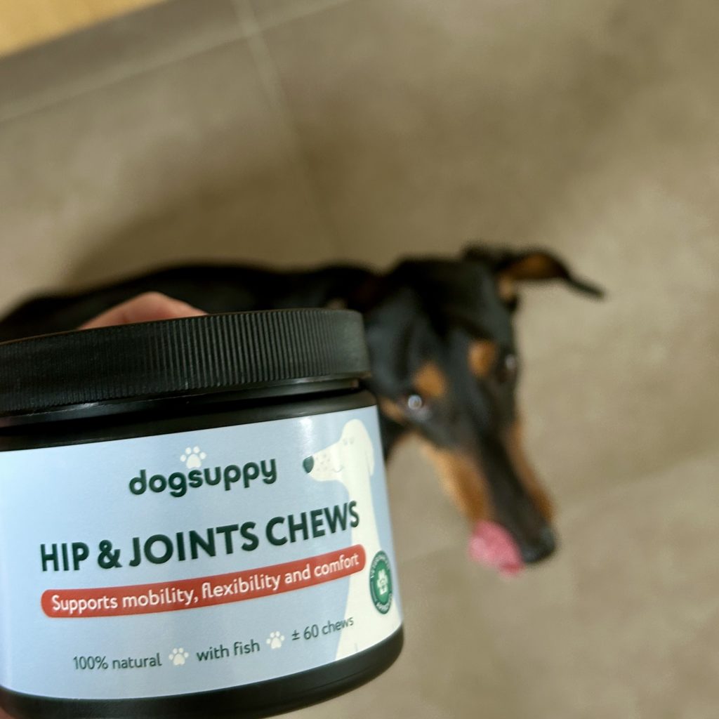 Sep loves this supplement. They’re like treats to him